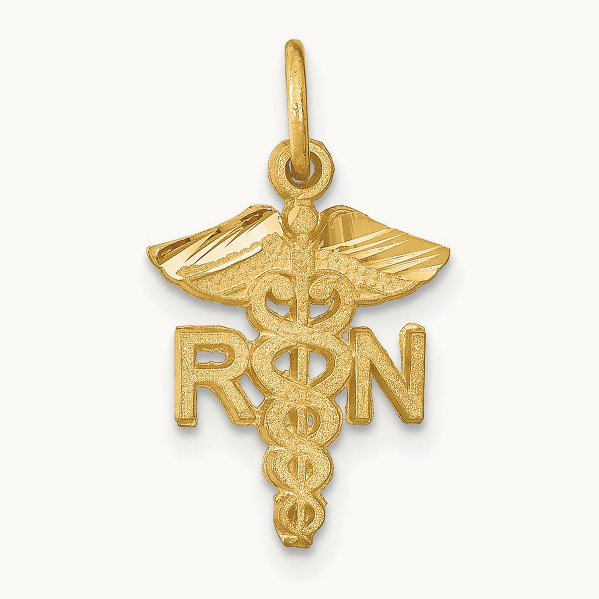 RN Nurse Charm, 14K