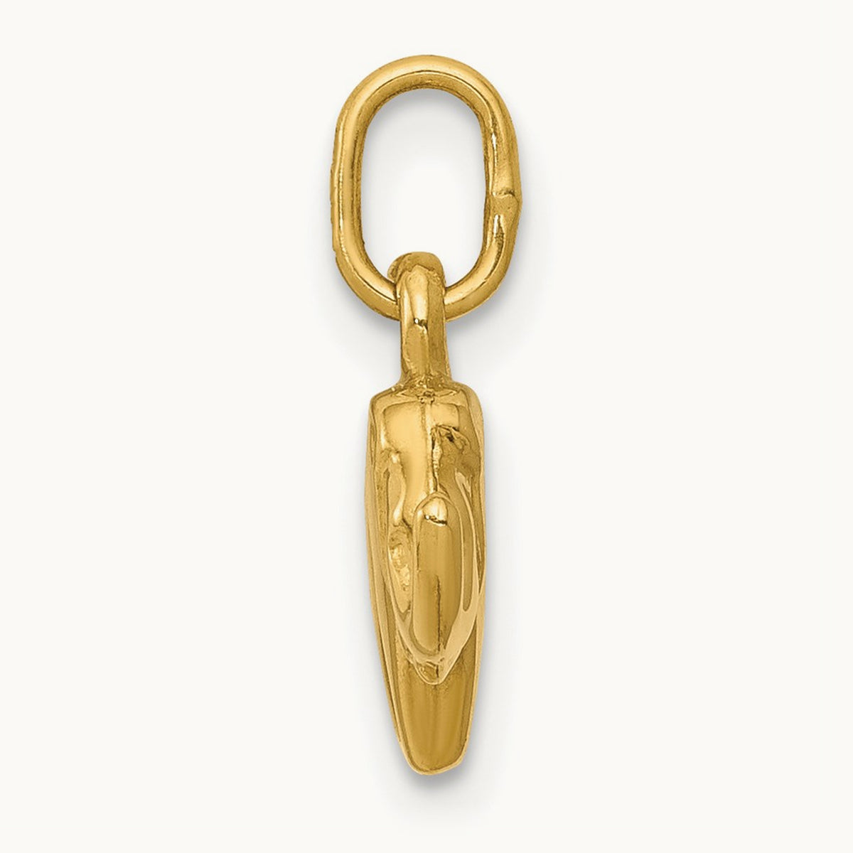 Elephant Charm, 14K