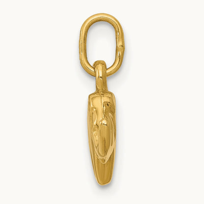 Elephant Charm, 14K