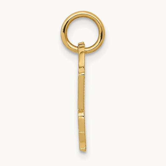 Racing Flags SPEED FREAK Charm, 14K