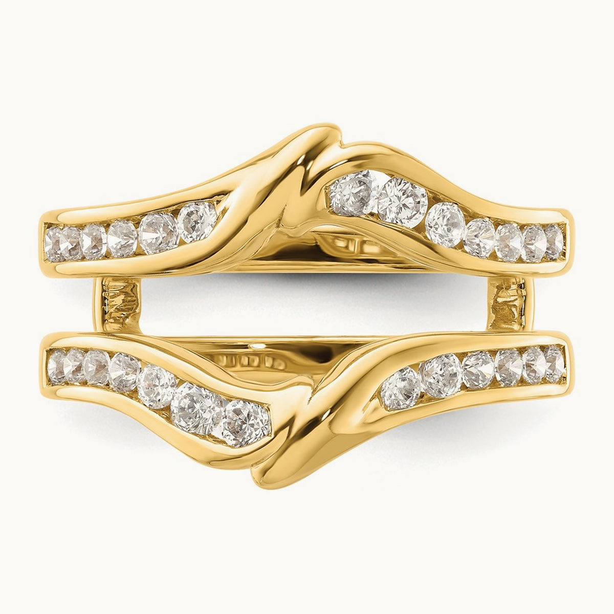 Diamond Guard, 14K Gold — 14K Yellow Gold