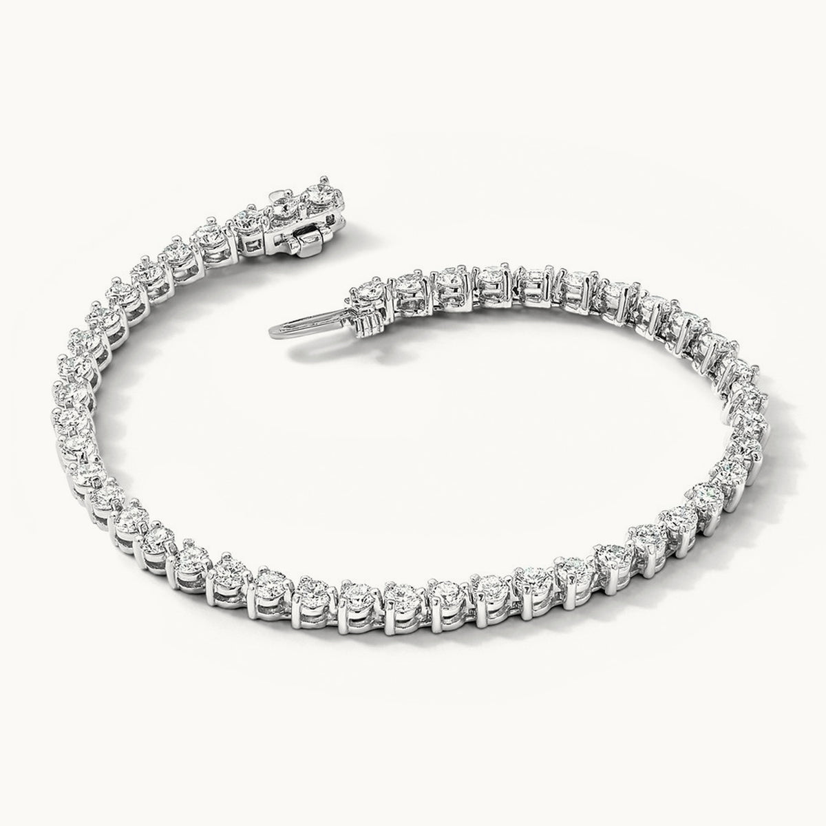 Tennis Bracelet, 4.75 ct tw Lab-Grown Diamond