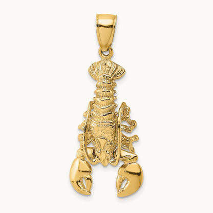 Moveable Lobster Charm — photo set