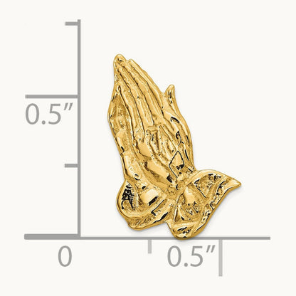 Praying Hands Tie Tac — photo set