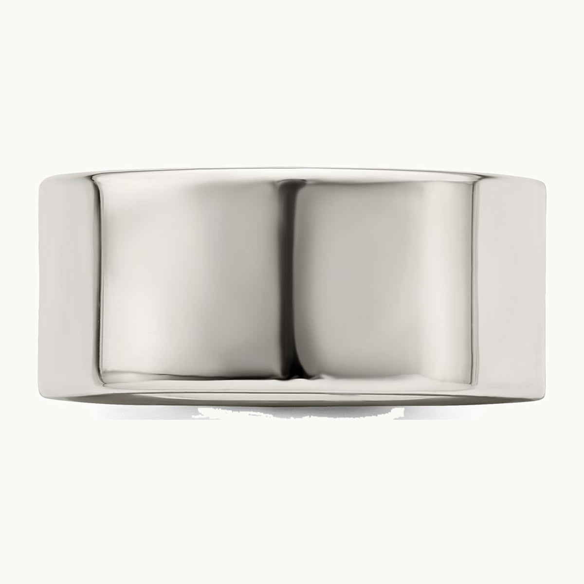 Sterling Silver 9mm Lightweight Flat Band