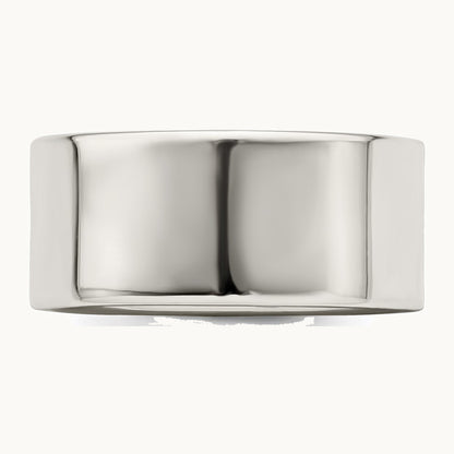 Sterling Silver 9mm Lightweight Flat Band