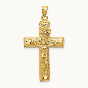 Crucifix Charm, 14K