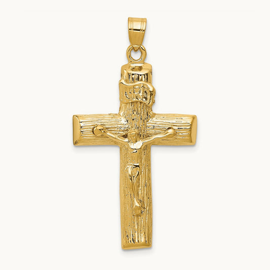 Crucifix Charm, 14K