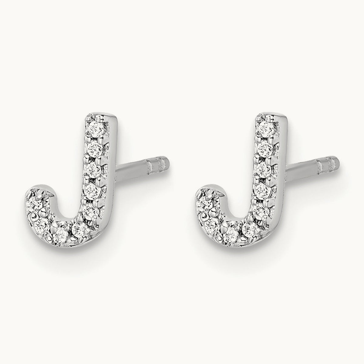 Diamond Earrings — 7mm, J