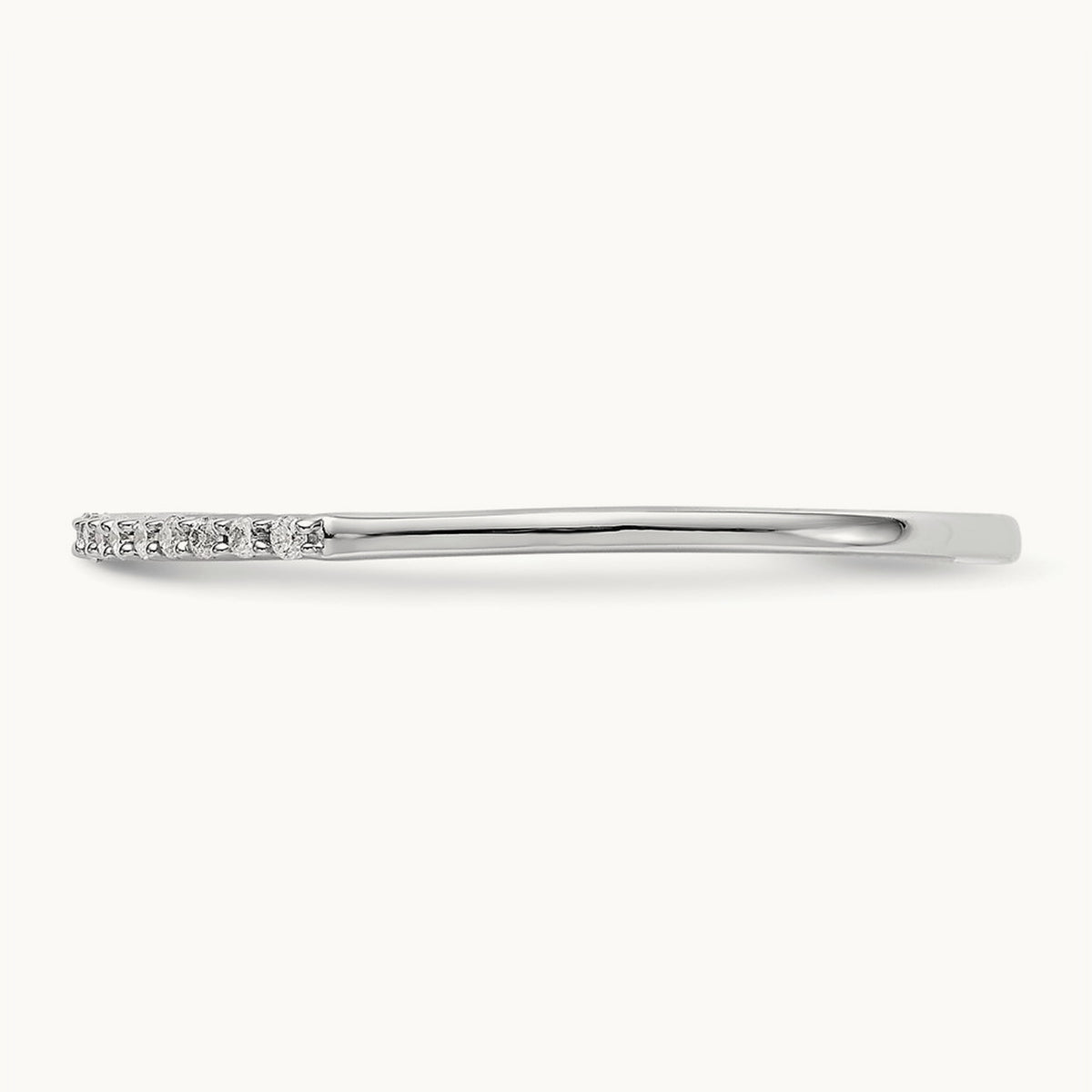 Diamond Band, 14K White Gold