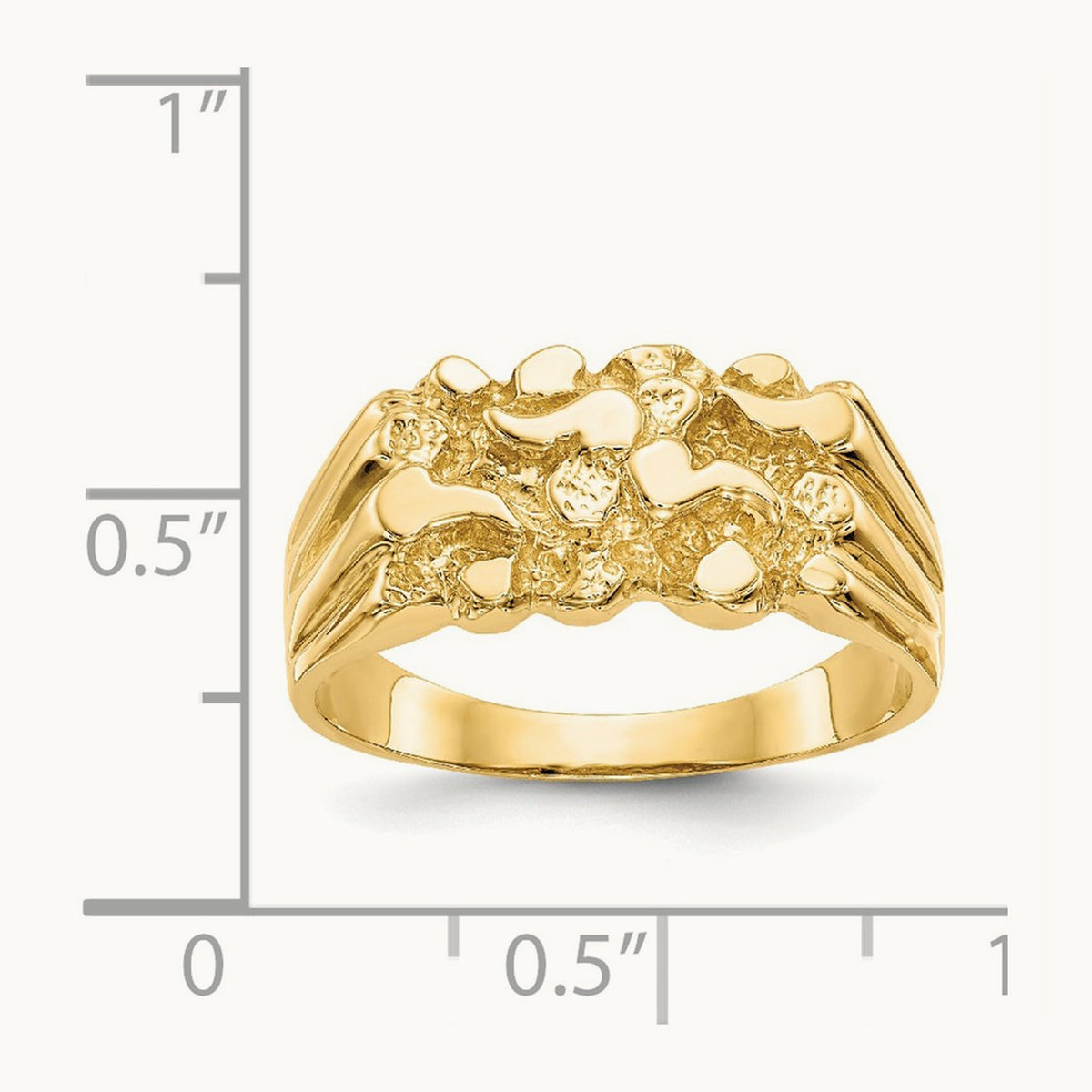 Nugget Ring, 14K
