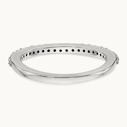 Diamond Band, 14K White Gold