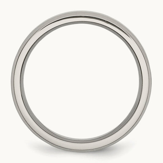 Brushed with Polished and Beveled Edge Band — photo set