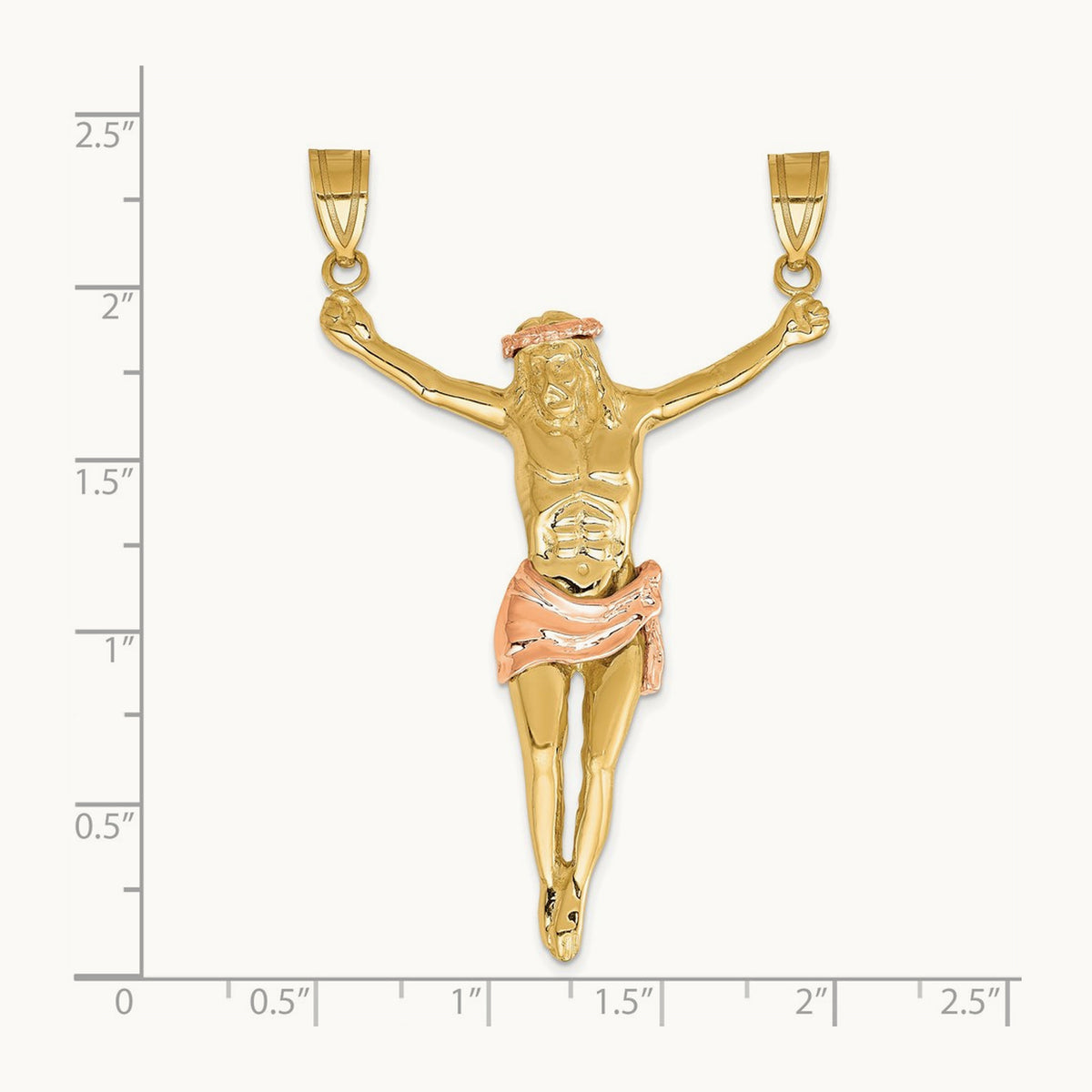 Corpus Pendant, 14K Two-tone