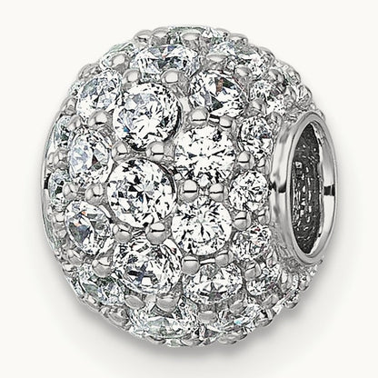 Sphere Slide Pendant, 1.00-4.25 ct tw Lab-Grown Diamond