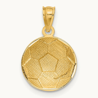 Soccer Ball Pendant — 19mm
