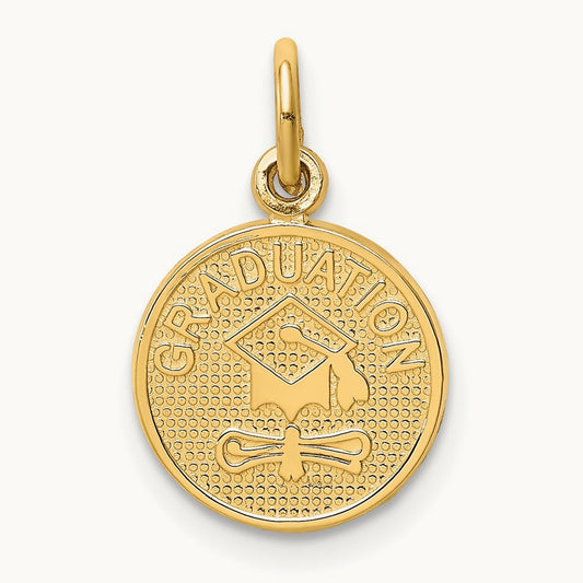 GRADUATION Charm, 14K
