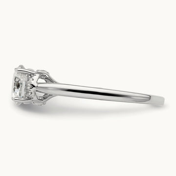Semi-Mount Engagement Ring, 0.05 ct tw Lab-Grown Diamond