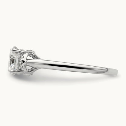 Semi-Mount Engagement Ring, 0.05 ct tw Lab-Grown Diamond