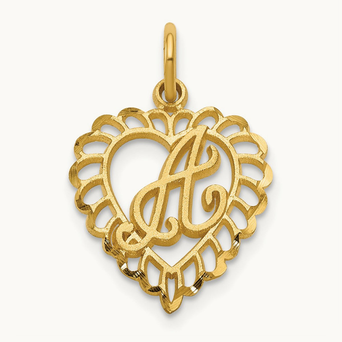 Heart Charm, 14K