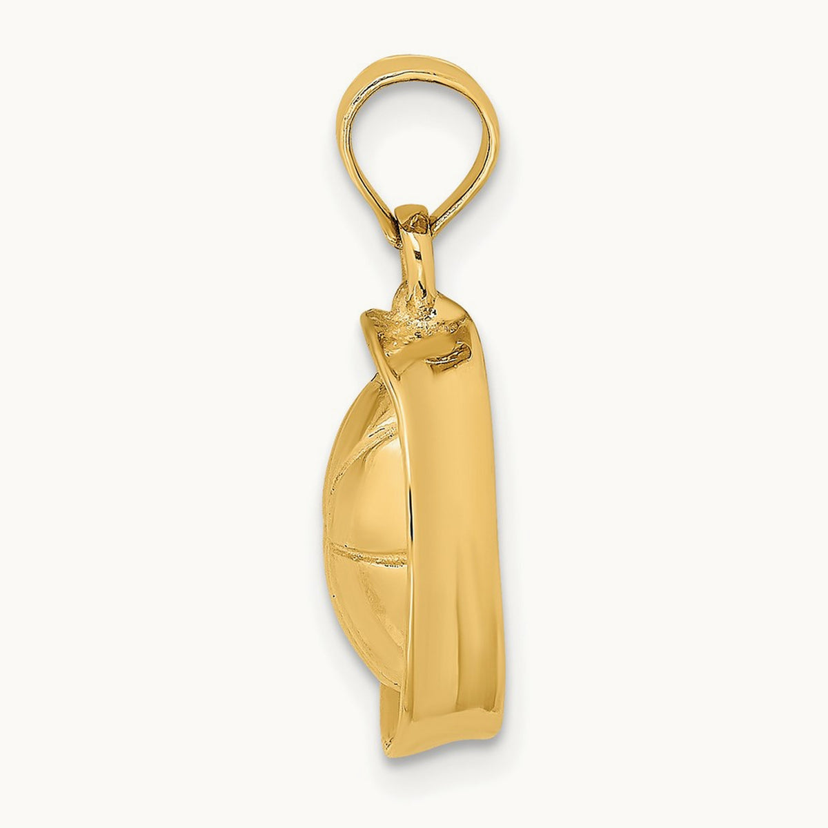 3D Sailor Hat Charm, 14K