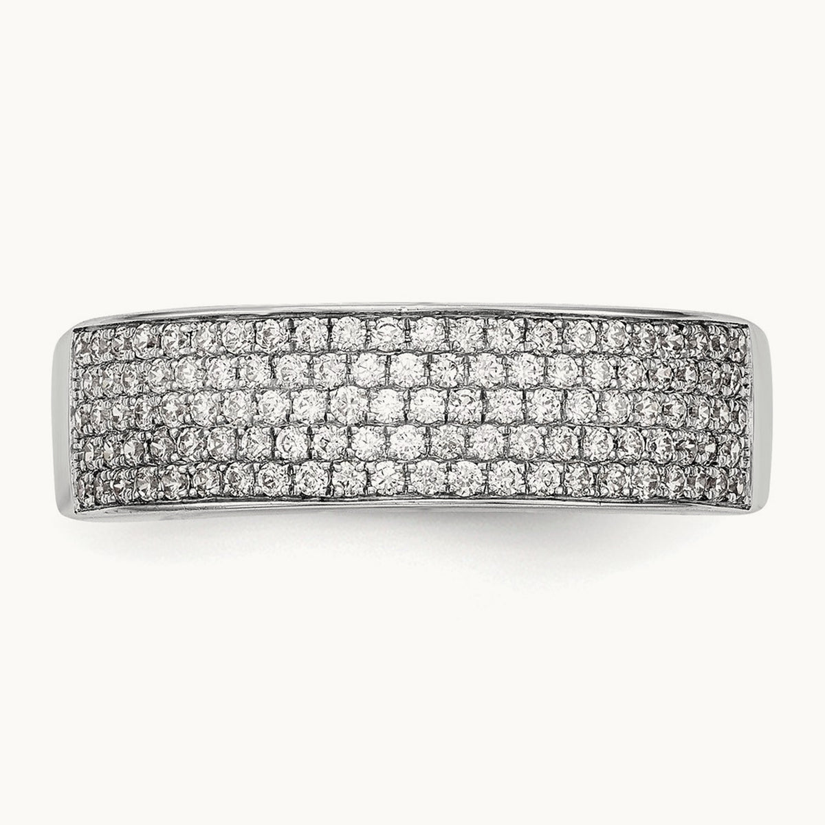 Micro Pave Band, 0.50 ct tw