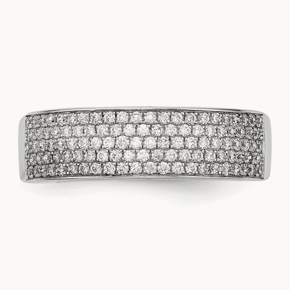 Micro Pave Band, 0.50 ct tw