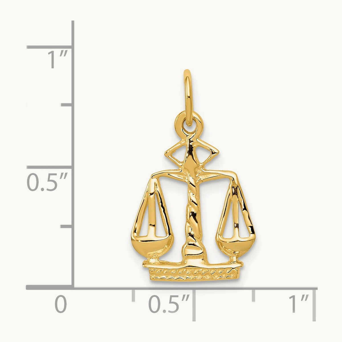 Scales Of Justice Charm — 21mm