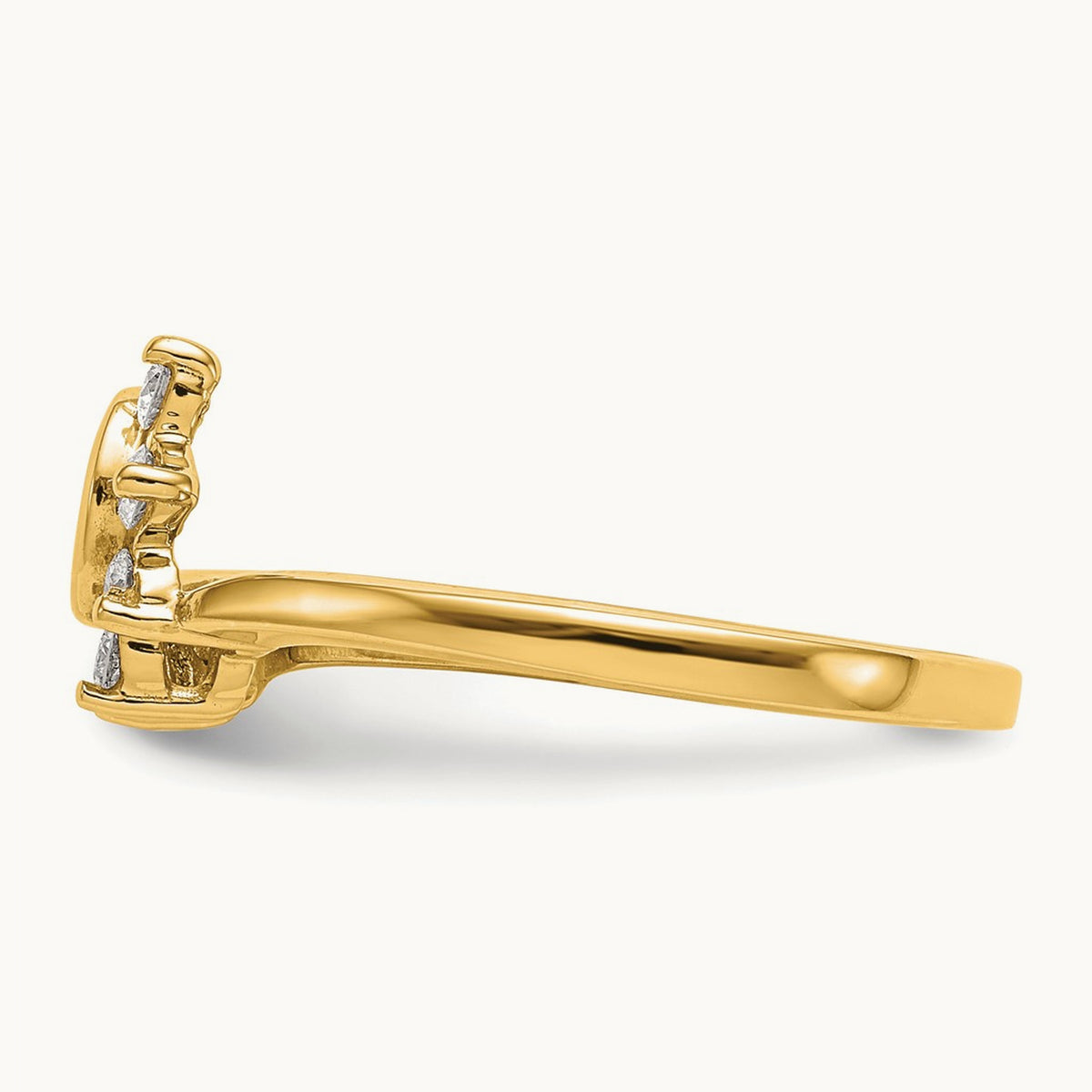 Diamond Wrap — 14K Yellow Gold, 7