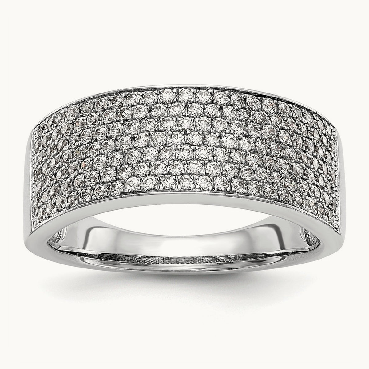 Micro Pave Band, 0.75 ct tw