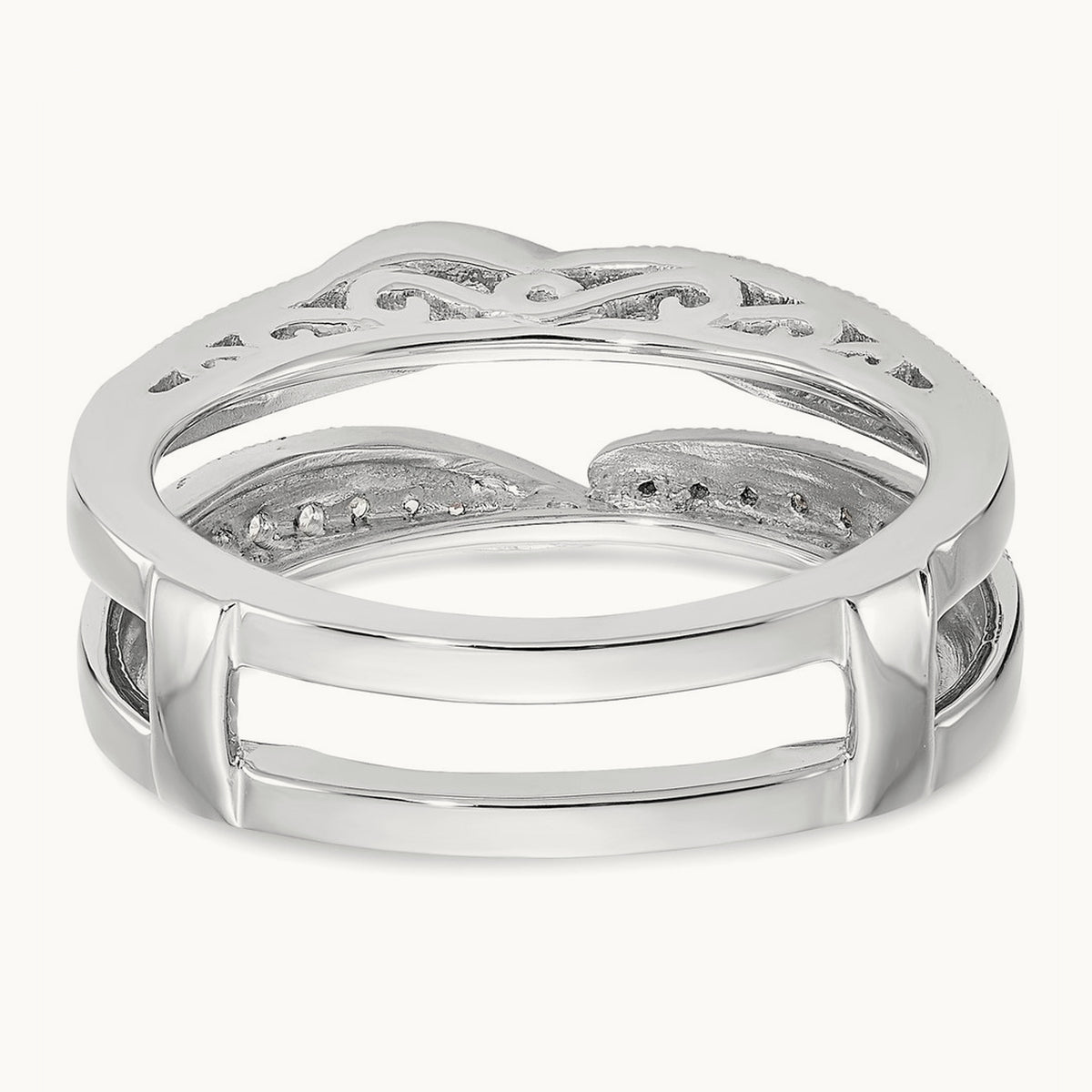 Diamond Guard, 14K White Gold