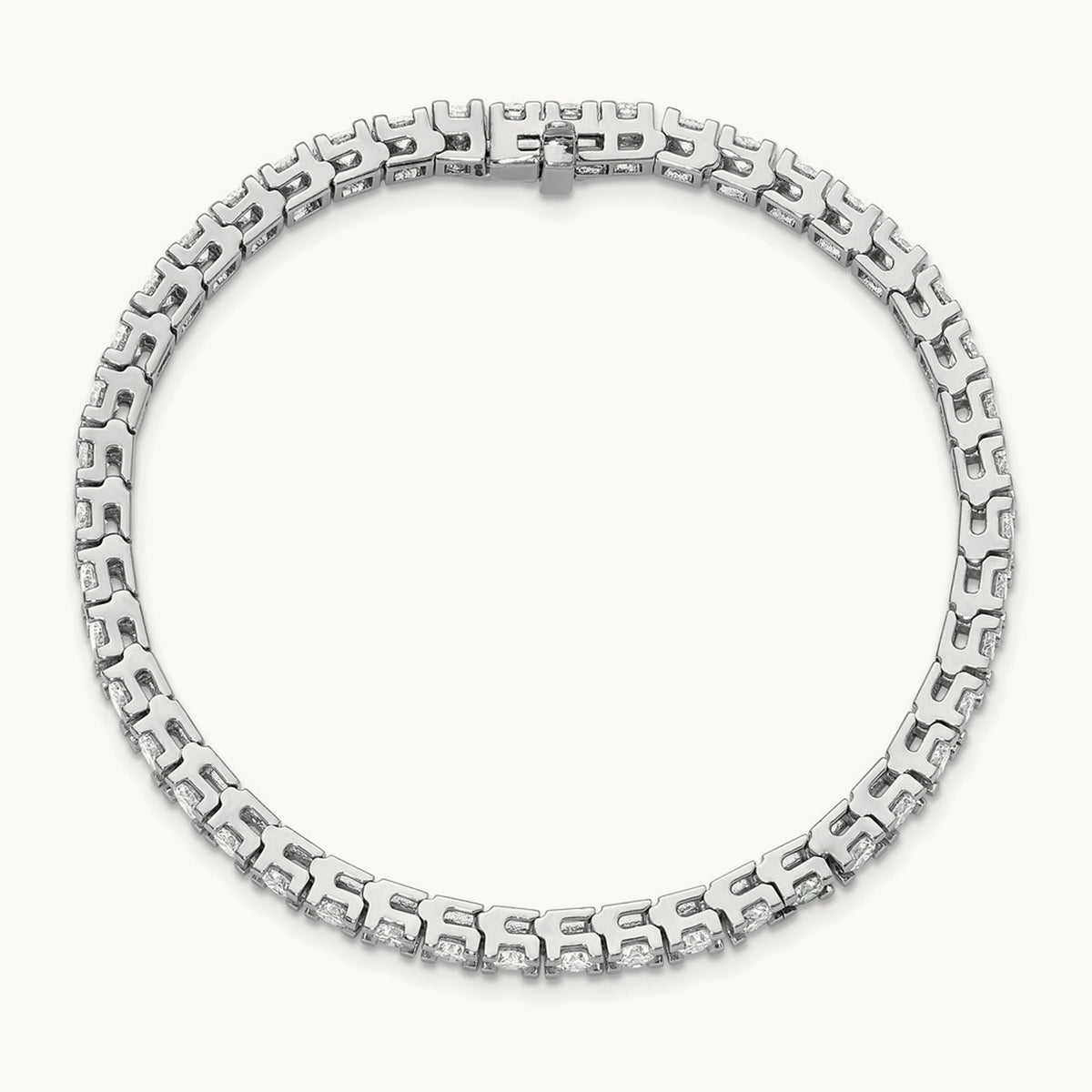 Round Tennis Bracelet, 6.00 ct tw Lab-Grown Diamond