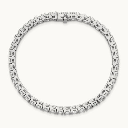 Round Tennis Bracelet, 6.00 ct tw Lab-Grown Diamond