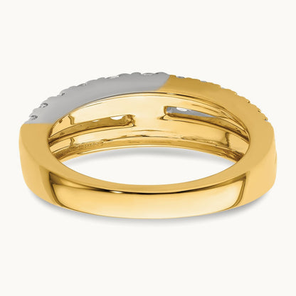 Double Row Band, 1.25 ct tw Lab-Grown Diamond