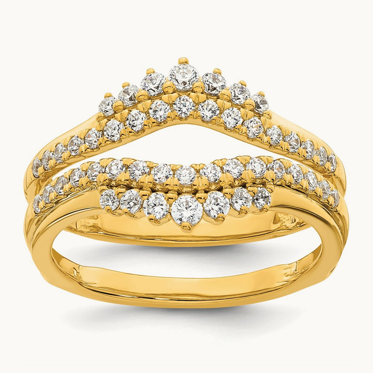 Complete Diamond Ring Guard, 14K