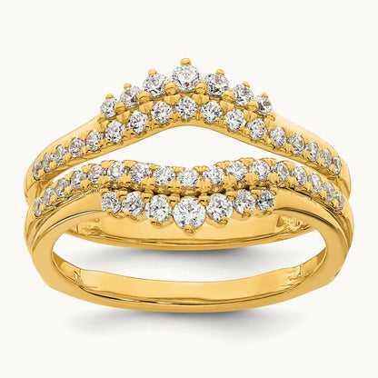 Complete Diamond Ring Guard, 14K