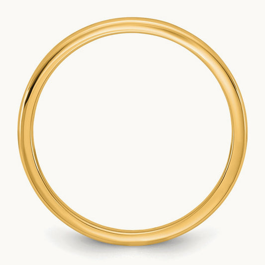 Lightweight Comfort Fit Band, 1.5mm, 10K Yellow Gold