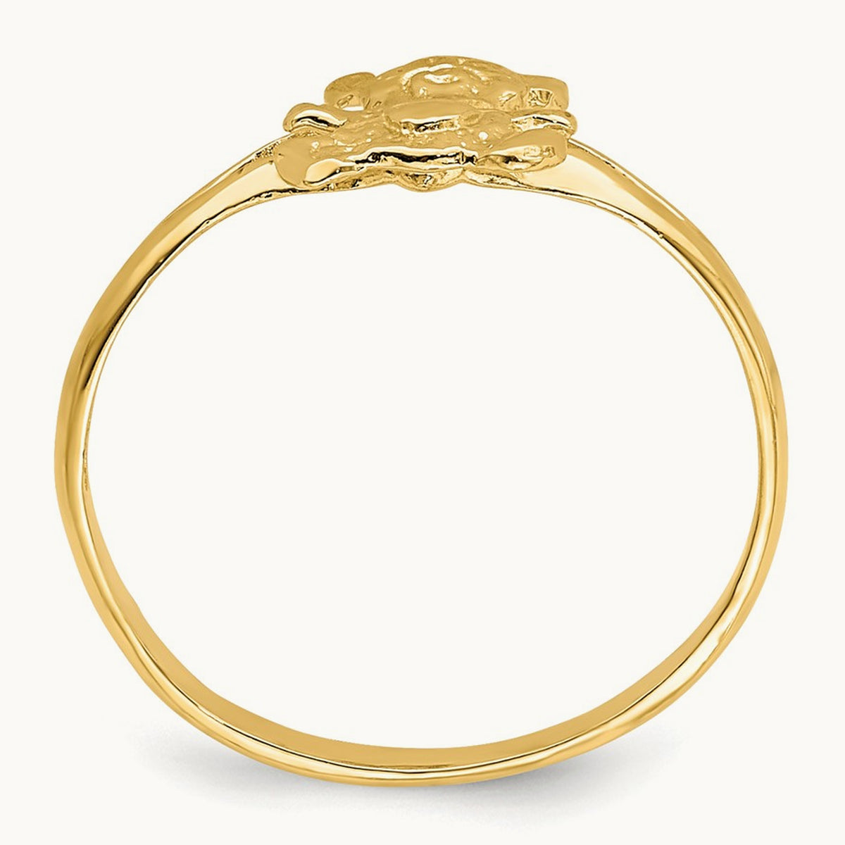 Teddy Bear Baby Ring, 14K