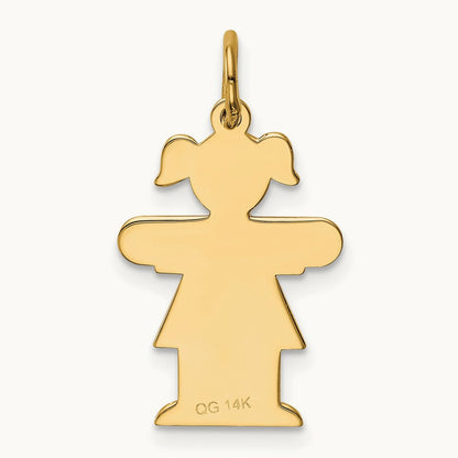 Kid Charm — 14K Yellow Gold