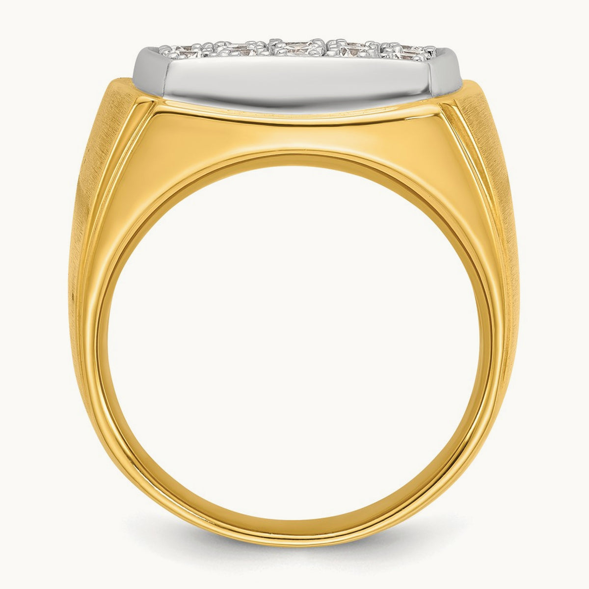 Men's Cluster Ring, 1.75 ct tw Lab-Grown Diamond