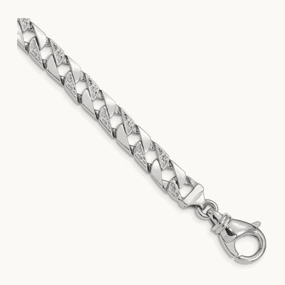 Hand Polished Fancy Link Chain — 7 inch