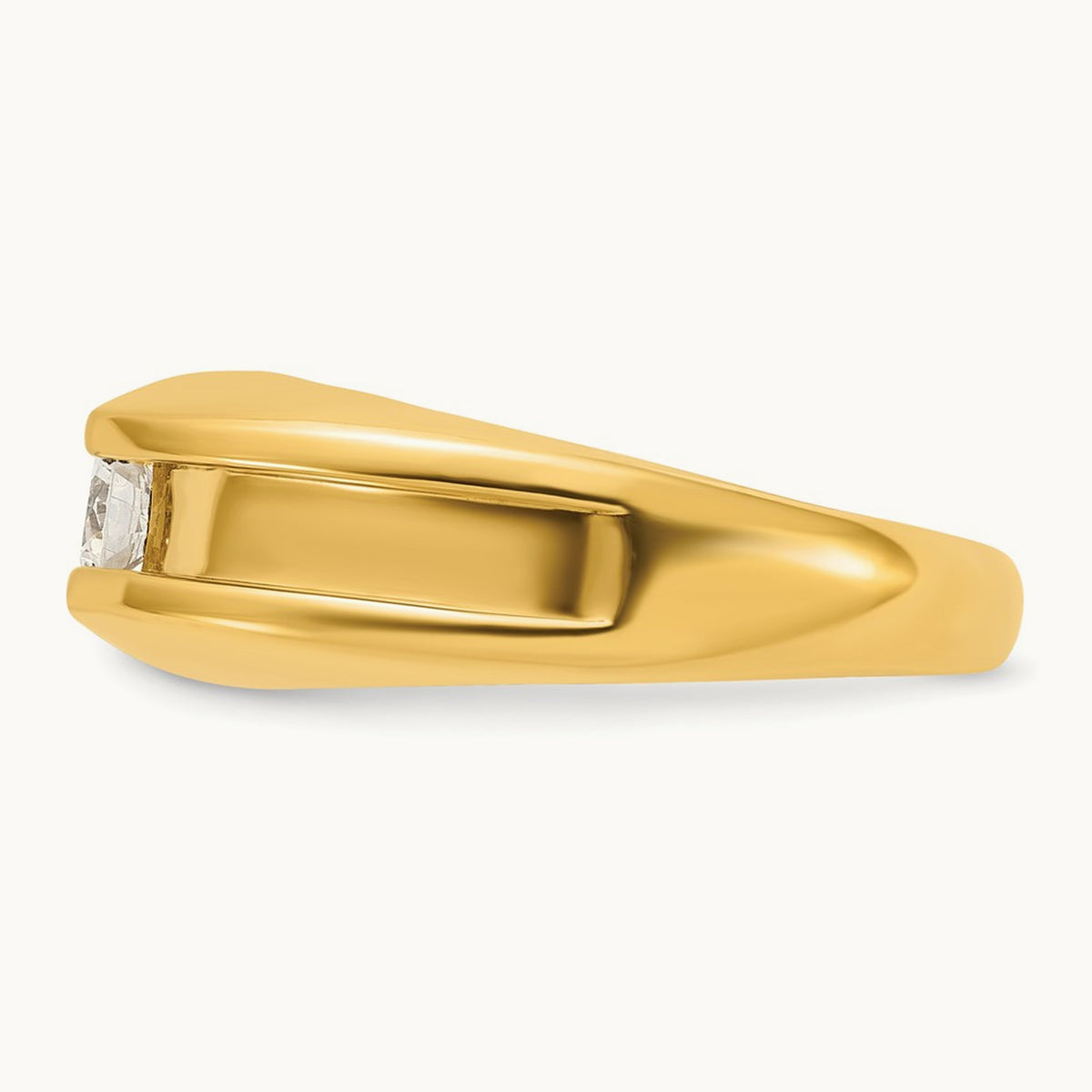 IBGoodman Men's Diamond Complete Ring, 14K