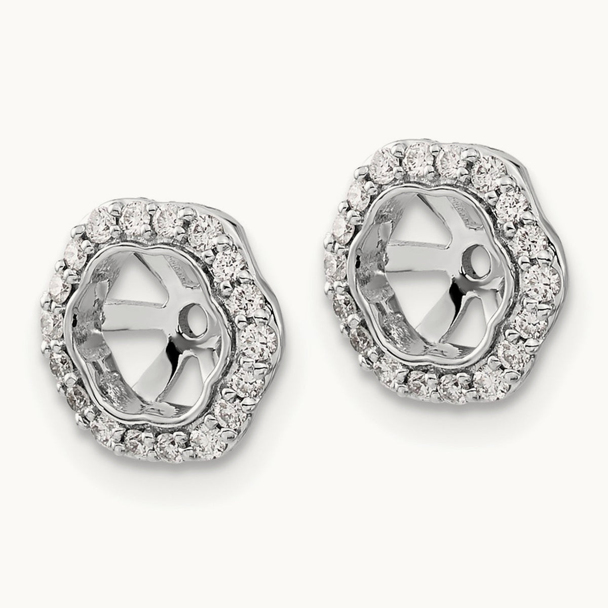 Earring Jacket, 0.25 ct tw Lab-Grown Diamond
