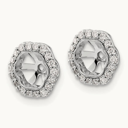 Earring Jacket, 0.25 ct tw Lab-Grown Diamond