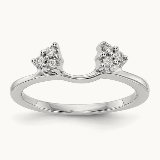 Diamond Wrap, 14K White Gold