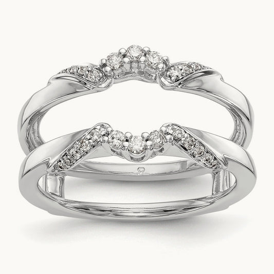 Diamond Guard, 14K White Gold