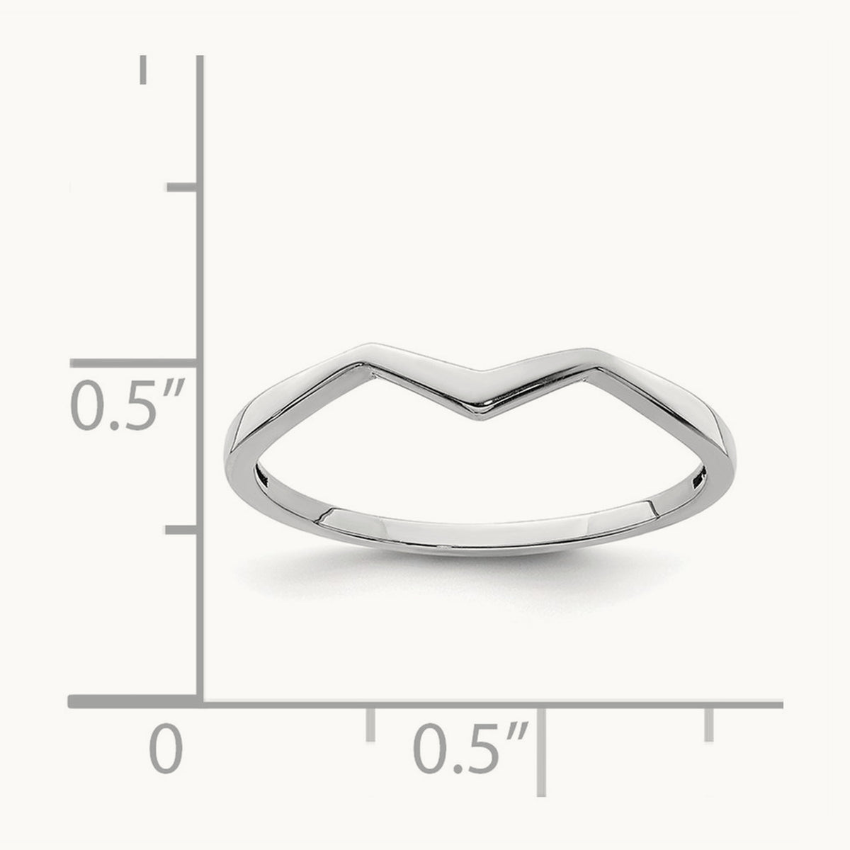 Chevron Ring — 14K Yellow Gold