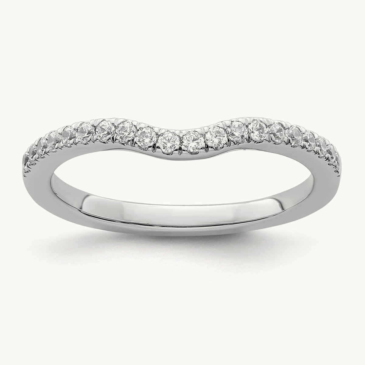 Wedding Band, 0.25 ct tw Lab-Grown Diamond