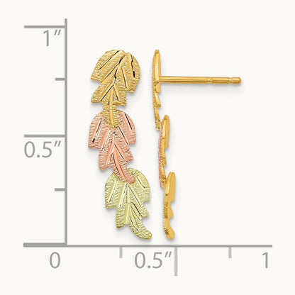Black Hills Gold Post Earrings