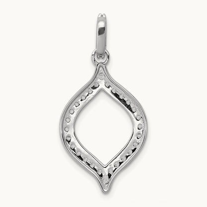 Fashion Open Pendant, 0.50 ct tw Lab-Grown Diamond